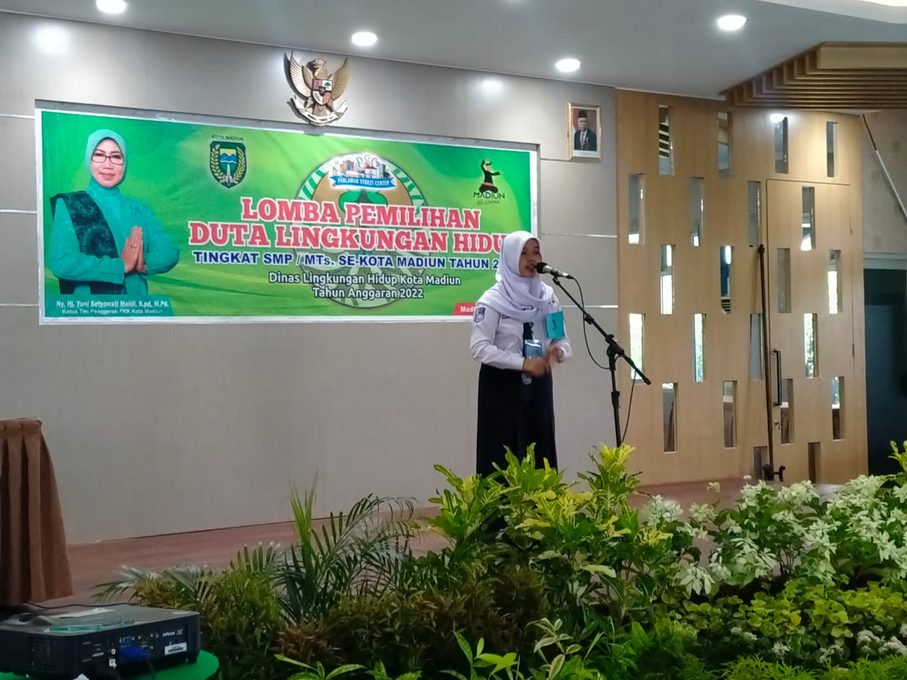 Lomba Pemilihan Duta Lingkungan Hidup Tingkat SMP/MTs Se-Kota Madiun Tahun 2022